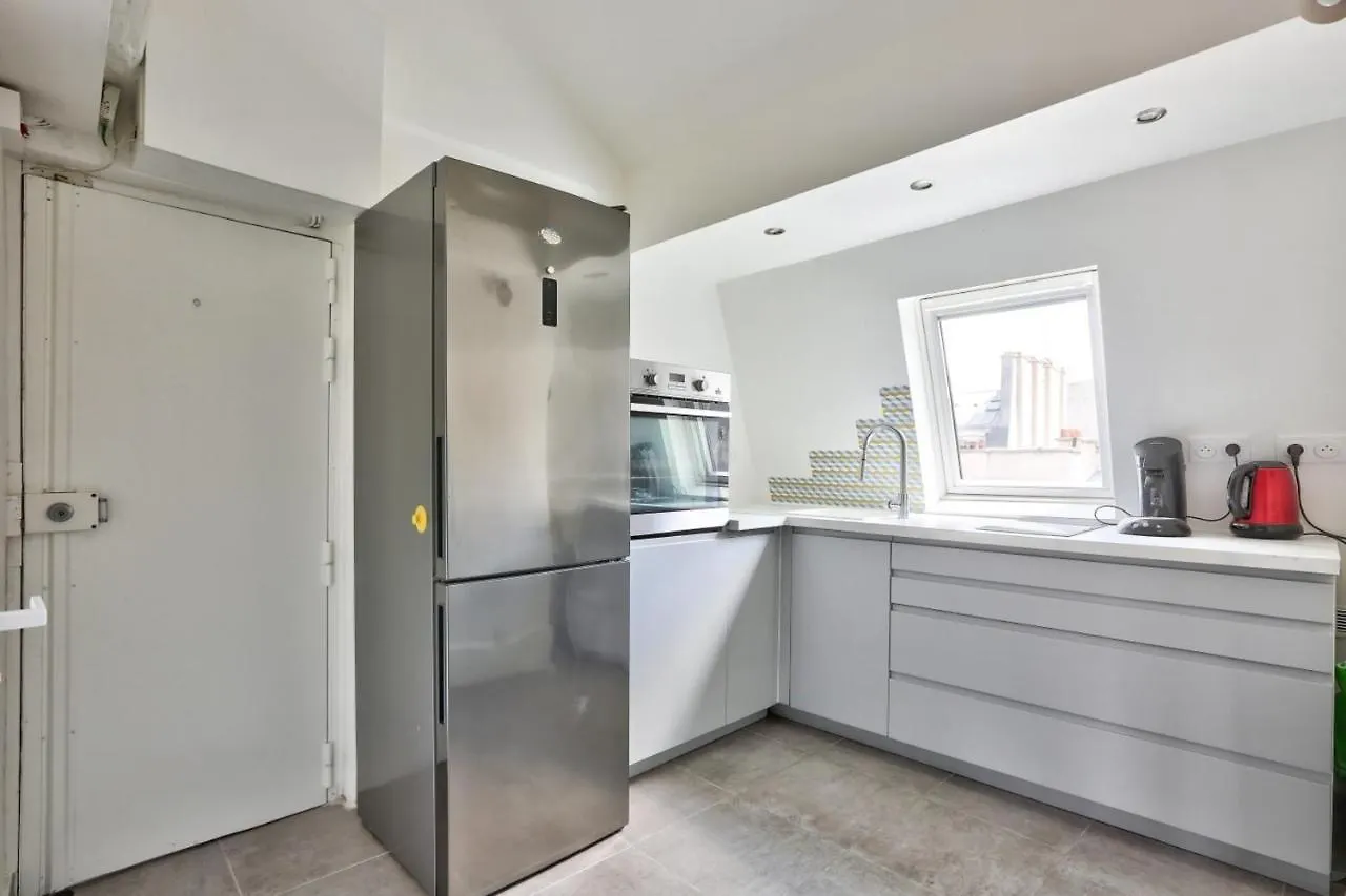 Bright Apartment For 4 - Halles - Montorgueil Paris 0*,